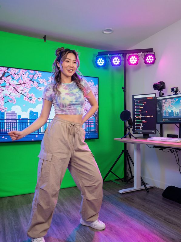 爱嚼冰淇淋动漫女主播-樱桃小丸